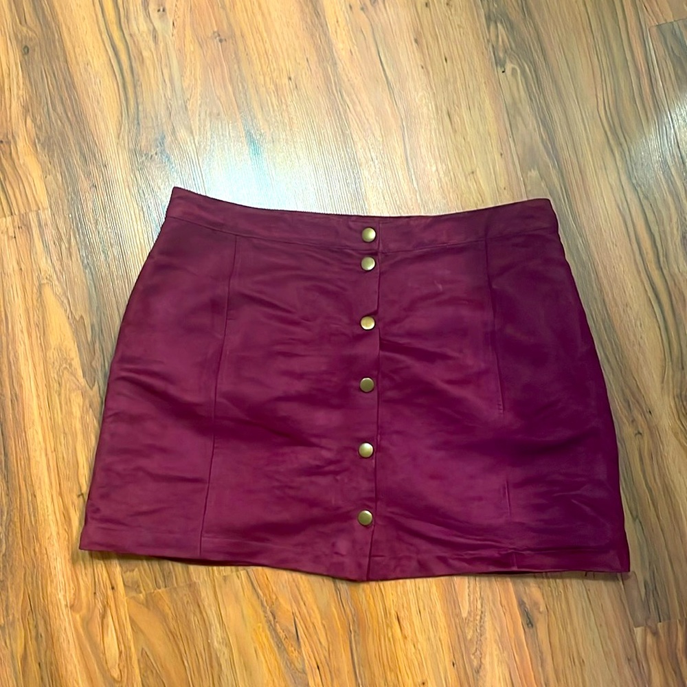 Old Navy Wine Skirt